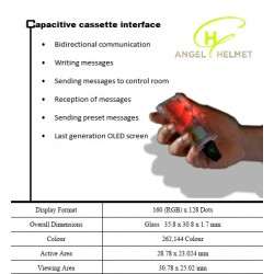 Cassette capacitive messaging Angel Helmet (COMING SOON)